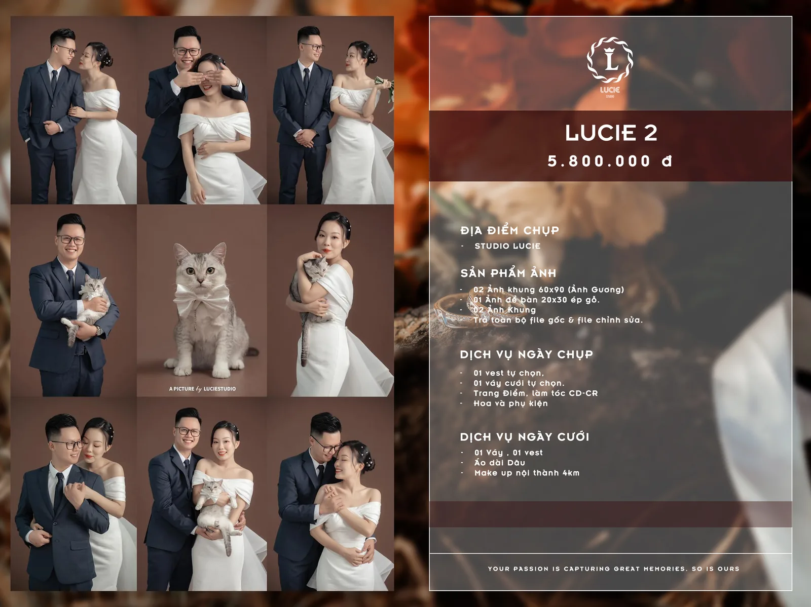 Gói Chụp Lucie 2 - Studio Concept