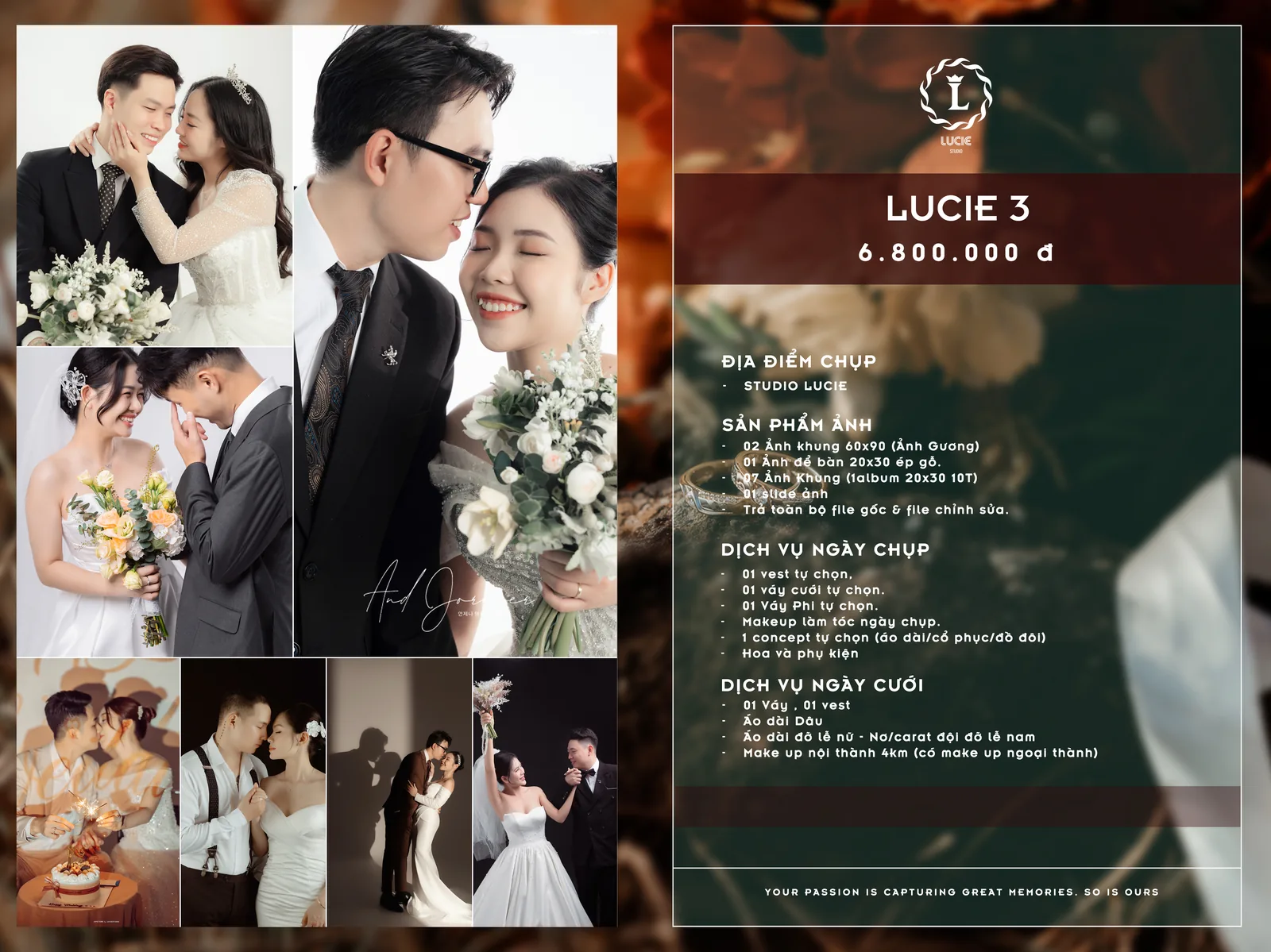 Gói Chụp Lucie 3 - Ngoại Cảnh Phố