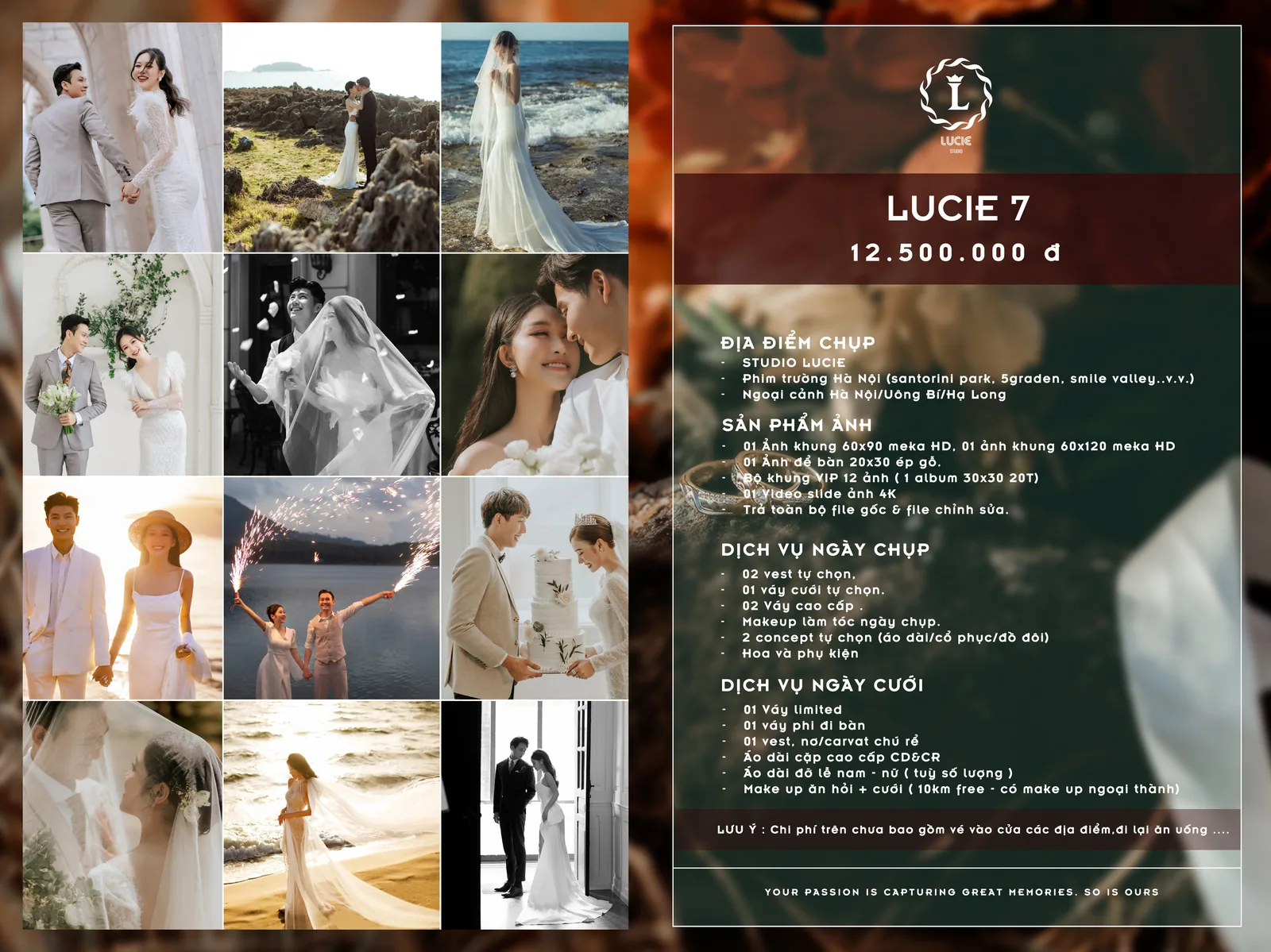 Gói Chụp Lucie 7 - Editorial Luxury