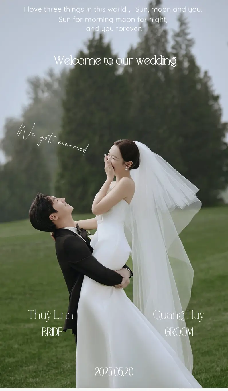 Thiệp cưới 2
